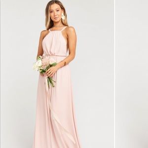Dusty Blush Amanda Maxi Dress